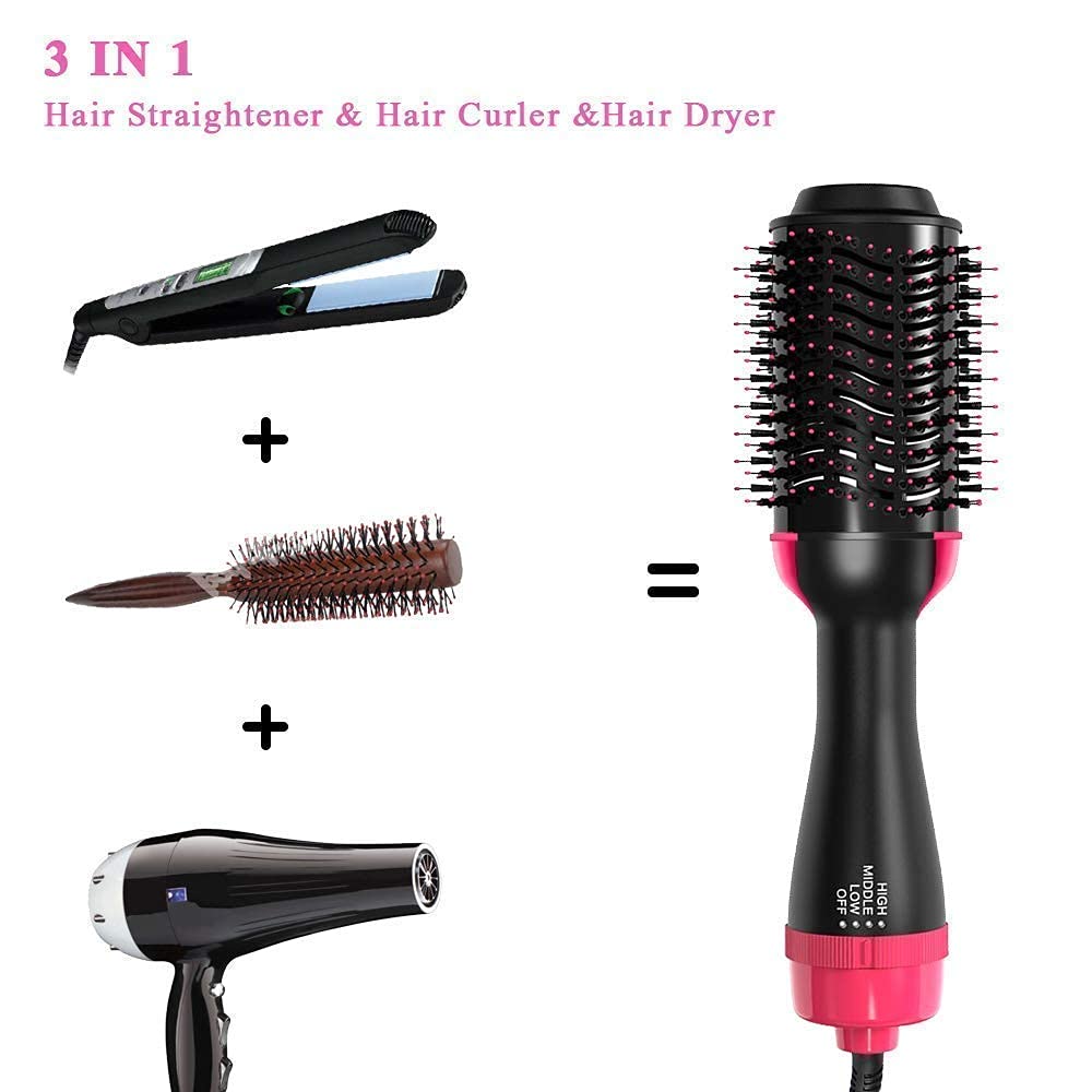 Hair Dryer and Styler - Hot Air Brush - 1200W - One Step